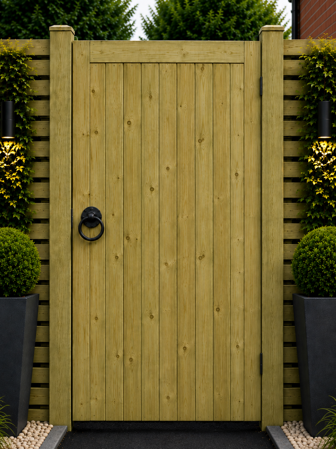 T&G Wooden Garden Gate – Pressure Treated Timber | Heavy Duty | Multiple Widths